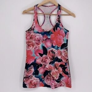 Lululemon Cool Racerback Tank Top Secret Garden Size 4